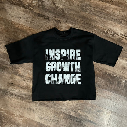 Inspire Growth Change Cropped Sweat Shirt